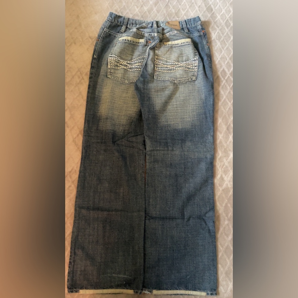 Baggy Jeans with Embroidery